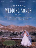 Amazing Wedding Songs piano sheet music cover